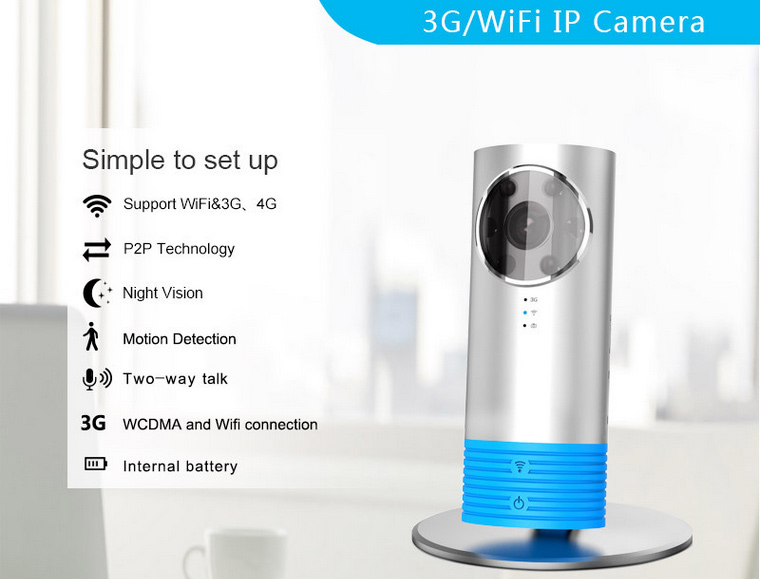 3G WiFi IP Camera Clever Dog