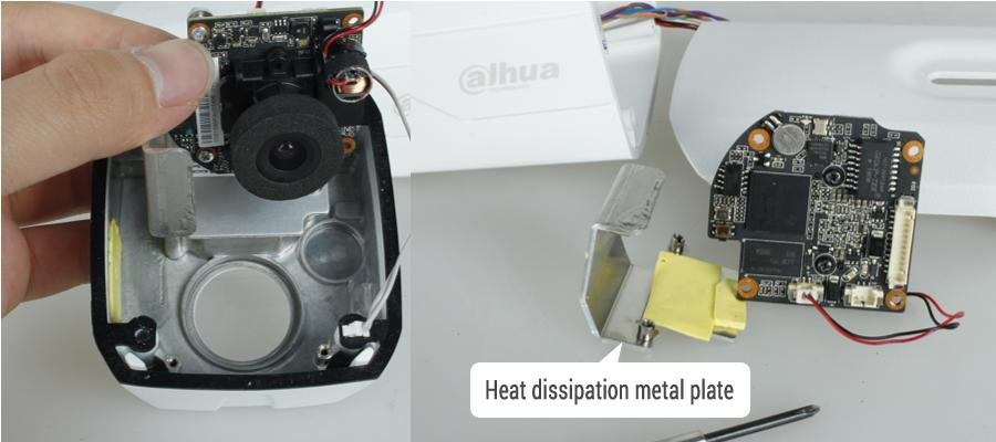 Dahua IP Camera Heat Dissipation Design