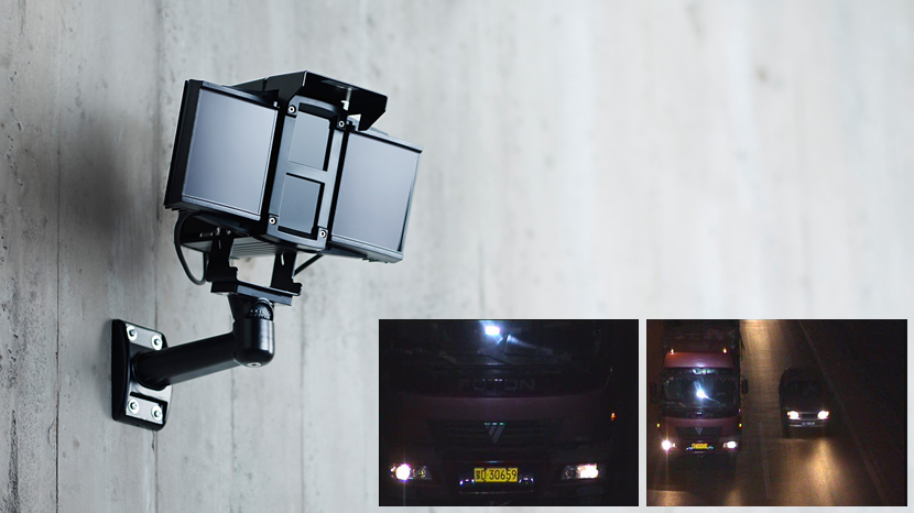 License plate recognition camera