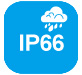 IP66 Weatherproof icon