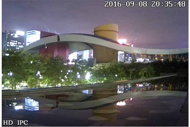 Shenzhen Library Captured by Hi3518E + SC1070 IP Camera
