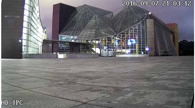 Shenzhen Library Captured by Hi3518E + SC1070 IP Camera