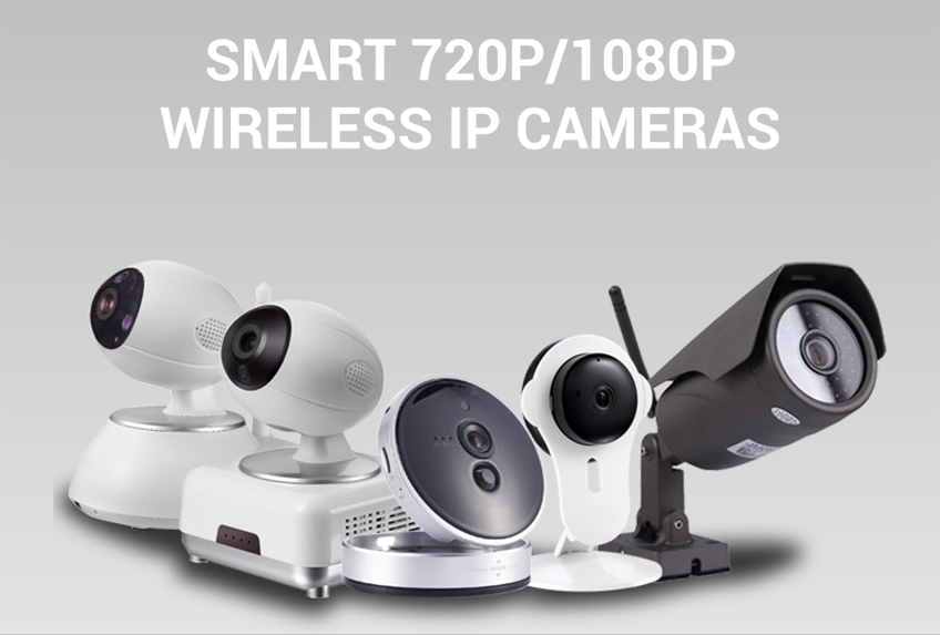 Wireless Home SECURITY CAMERA System 720P 1080P HD Camera Wifi Network