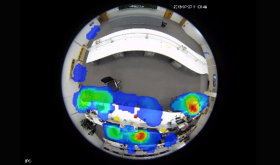 Smart Network Camera - Heat Map