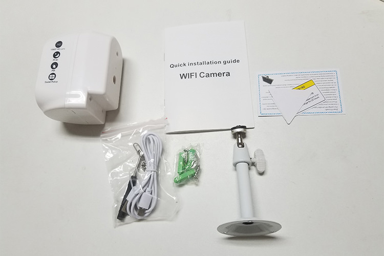 S4 Battery Wifi 1080p security camera and installation bracket