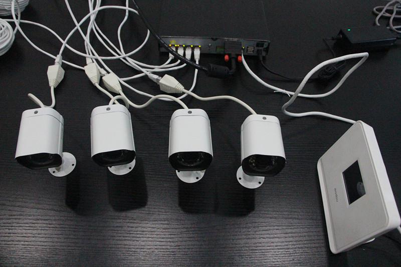 ZM-SS714 IP Cameras Connect to NVR