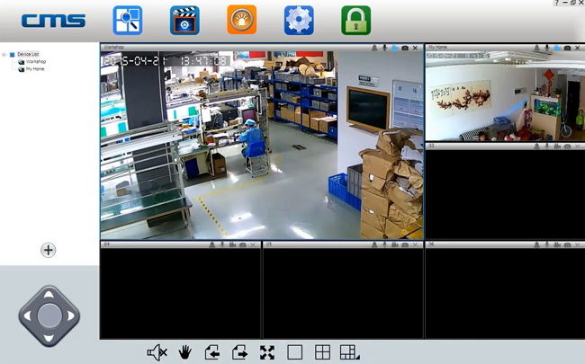 eRobot Camera CMS Software