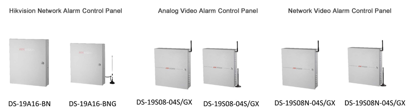 Hikvision network alarm control panels