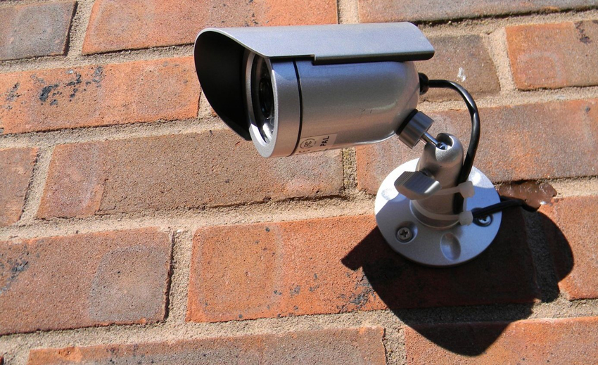 Installed CCTV Bullet Camera