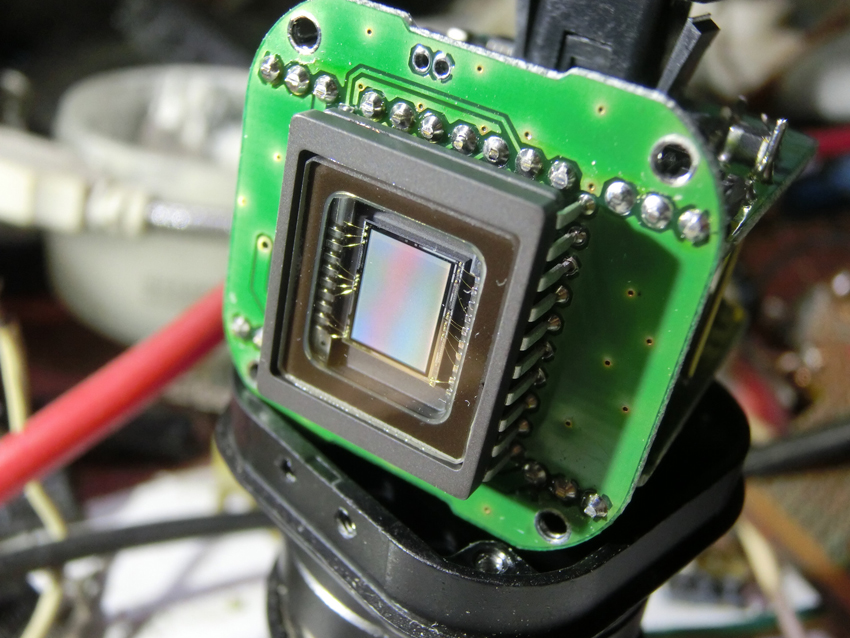 Disassembled CCD Camera Module