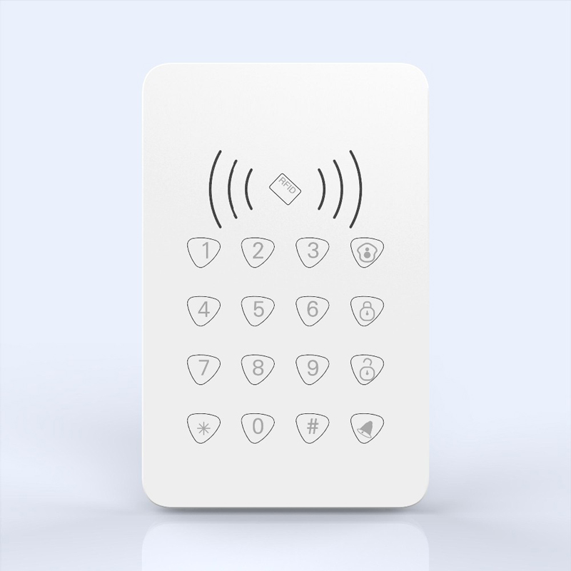 Wireless Touch Keypad with RFID 433/868 MHz - Front view