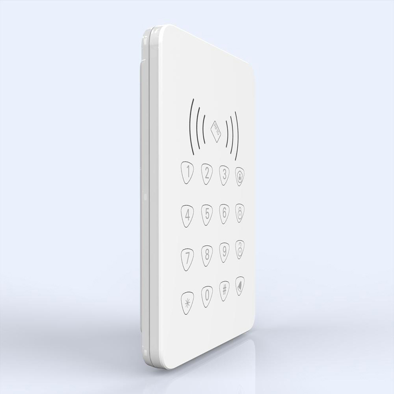 Wireless Touch Keypad with RFID 433/868 MHz - Side view