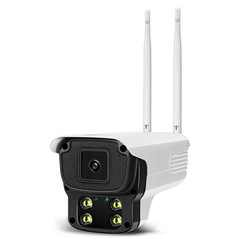 Solar powered 4G Wi-Fi outdoor security camera
