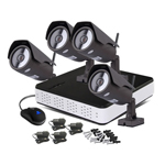 4CH 720P HD WiFi Camera System