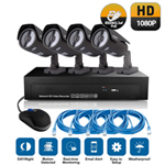 4CH DIY Home/Shop NVR Camera System