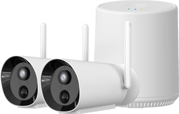 Tuya Wire-free Outdoor Security Camera Pack with HomeBase BC-HB12 / BC-HB14